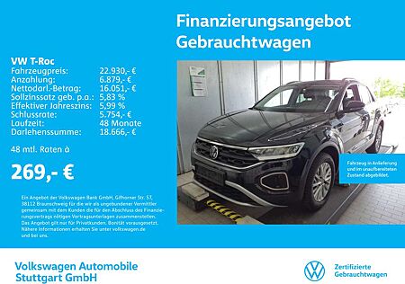 VW T-Roc Volkswagen Life 1.0 TSI Navi LED PDC SHZ