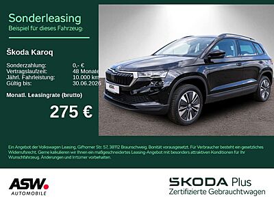 Skoda Karoq Selection 2,0 TDI DSG LED AHK 360° Navi VC
