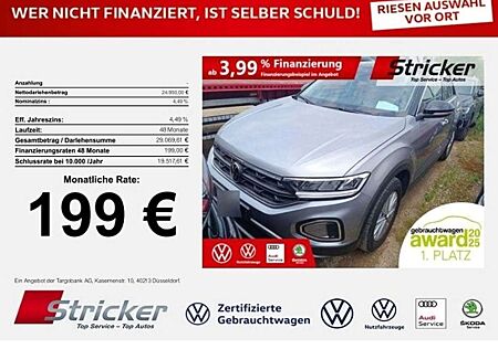 VW T-Roc Volkswagen Life 1.5TSI DSG 199,-ohne Anzahlung Navi Travel A