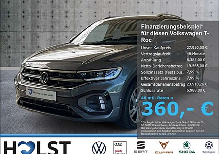 VW T-Roc Volkswagen 2.0TDI DSG R-Line AHK Kamera App-Connect