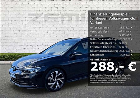 VW Golf Variant gebraucht kaufen VW Golf Variant Volkswagen VIII 1.5 eTSI DSG R-Line Sportpaket Navi Digitales