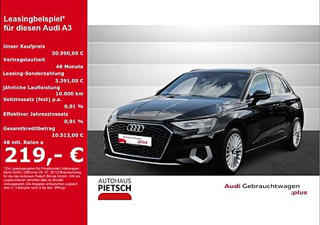 Audi A3 Sportback 35 TFSI advanced AHK Tempomat