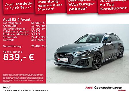 Audi RS4 2.9 TFSI*MATRIX*360*HUD*NAV*RFK*ACC**