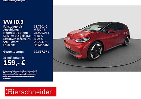 VW ID.3 Volkswagen Pro S 20 DCC MATRIX HuD 360