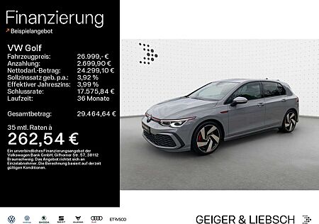 VW Golf GTI Volkswagen Golf VIII 2.0 TSI DSG GTI*IQ.LIGHT*KAMERA*PDC*SH