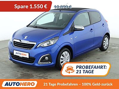 Peugeot 108 1.0 VTi TOP Style*NAVI*LIM*SHZ*KLIMA*TOUCH*