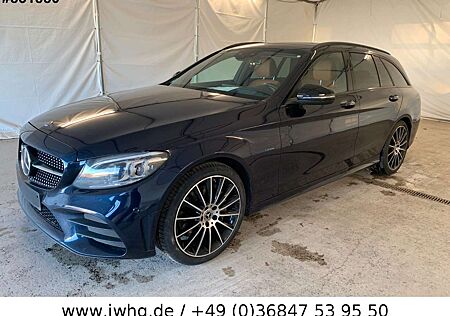 Mercedes-Benz C 300 T de AMG Line+AirMatic+FahrAss+HeadUp+19"
