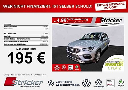 Seat Ateca Style 1.5TSI 195,-ohne Anzahlung Navi AHK