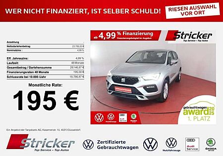 Seat Ateca Style 1.5TSI 195,-ohne Anzahlung Navi AHK