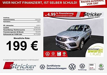 Seat Ateca Style 1.5TSI 199,-ohne Anzahlung Navi AHK