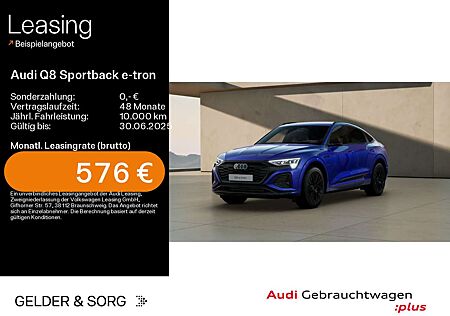 Audi Q8 e-tron 50 S line AIR*HuD*AHK*RFK