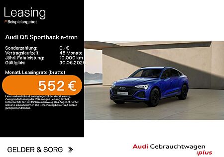 Audi Q8 e-tron 50 S line AIR*HuD*AHK*RFK