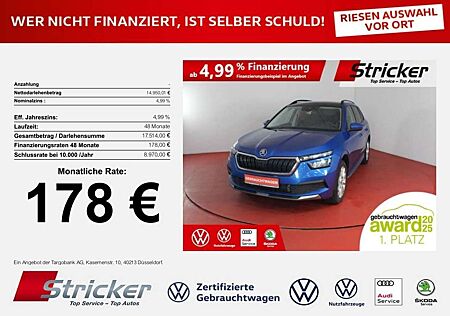 Skoda Kamiq Style 1.0TGI 178,-ohne Anzahlung Pano SmartLink