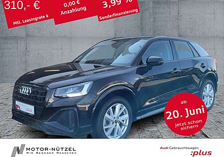 Audi Q2 40 TFSI QU S-TR S-LINE LED+NAVI+RFK+ACC+LEDER