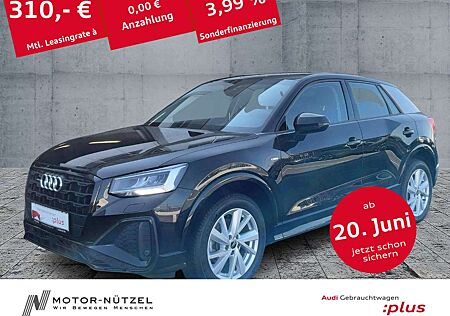 Audi Q2 40 TFSI QU S-TR S-LINE LED+NAVI+RFK+ACC+LEDER