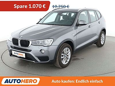BMW X3 sDrive 18d Aut.*NAV*TEMP*PDC*SHZ*ALU*KLIMA*
