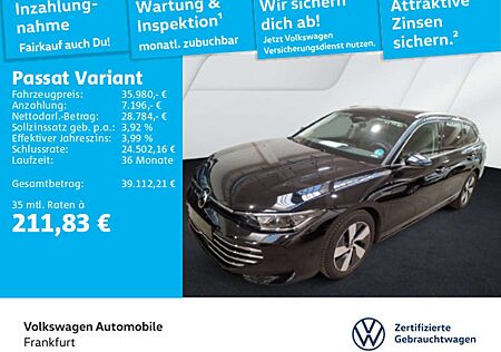 VW Passat Variant Volkswagen 2.0 TDI DSG Elegance IQ.Light Nav