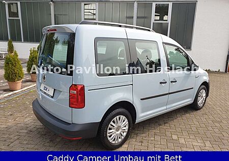 VW Caddy Volkswagen 1.0 TSI Camper Navi Climatronic Dachreling 1.Hand