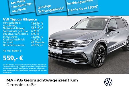 VW Tiguan Allspace Volkswagen 2.0 TSI R-Line BlackStyle Leder