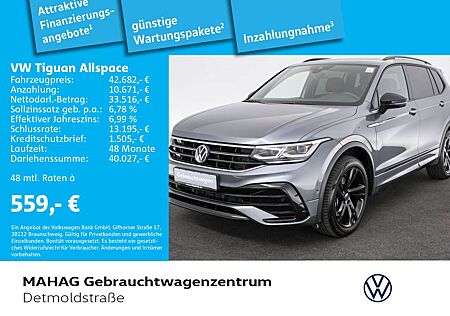 VW Tiguan Allspace Volkswagen 2.0 TSI R-Line BlackStyle Leder
