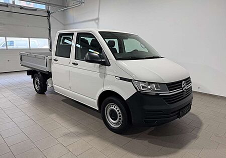 VW T6 Transporter Volkswagen T6.1 Transporter T6.1 Pritsche-Doka (6-Si.),Klima,AHK