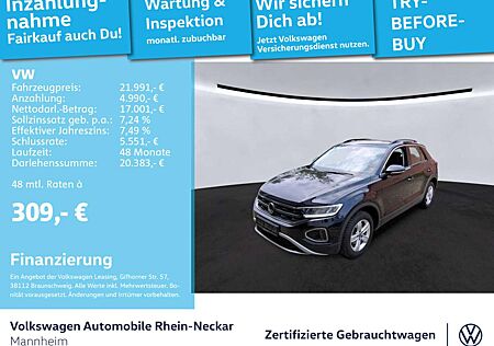 VW T-Roc Volkswagen 1.5 TSI Life AHK LED Navi Kamera uvm
