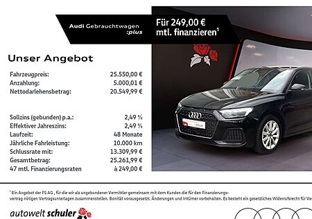 Audi A1 Sportback 30 1.0 TFSI S-tronic advanced LED CarPl