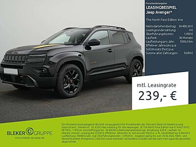 Jeep Avenger The North Face Edition 4xe