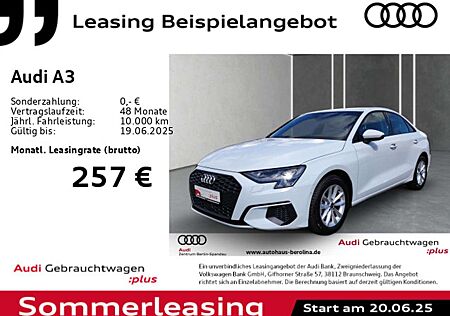 Audi A3 Lim. 30 TFSI S tronic *ACC*NAV+*Virt.C*SHZ*