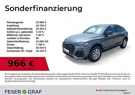 Audi Q5 Sportback S line 40TFSI quattro S tronic Matrix/36