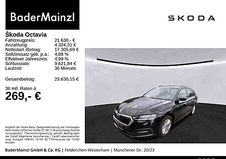Skoda Octavia Combi 2.0 TDI DSG Navi 2xPDC Virtual SHZ