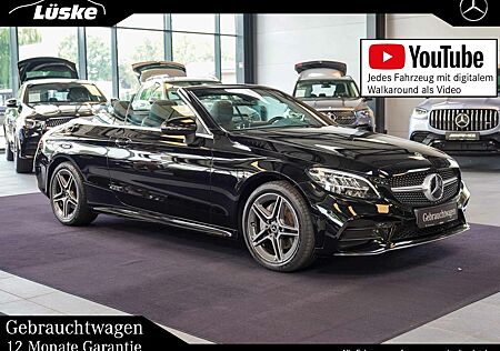 Mercedes-Benz C 180 Cabrio AMG Line AIRCAP AIRSCARF Totwinkel