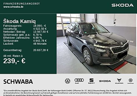 Skoda Kamiq Clever 1.0 TSI DSG *AHK*LED*R-KAM*SPUR*17*