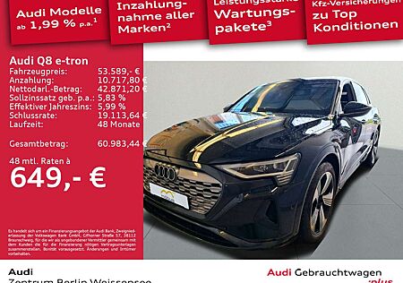 Audi Q8 e-tron 50*QUA*ADVANCED*LED*NAVI*RFK*LUFT*SHZ*