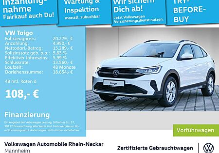 VW Taigo Volkswagen 1.0 TSI Life Navi LED PDC uvm