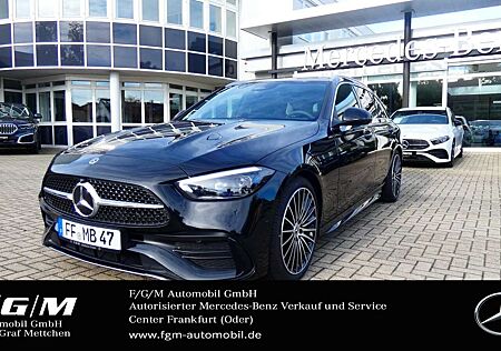 Mercedes-Benz C 200 T AMG/Pano/Distr/360/Totwinkel/Memo/DigiL