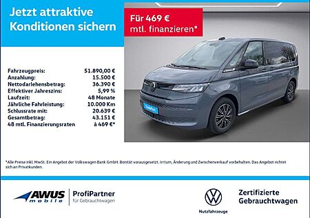VW T7 Multivan Volkswagen KÜ 2.0TDI 110KW DSG