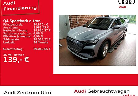 Audi Q4 e-tron 40 S line PANO HuD MATRIX