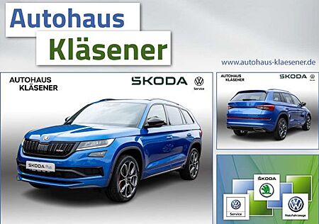 Skoda Kodiaq RS TDI LED PANO NAVI KAM AHK ACC DCC TOTWIT