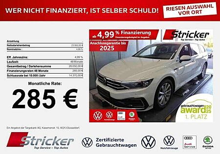 VW Passat Variant Volkswagen GTE 1.4TSI DSG 285,-ohne Anzahlung AHK IQ.Light