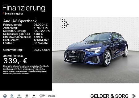 Audi A3 40 TDI qu. S line RFK*B&O*LED*18Z
