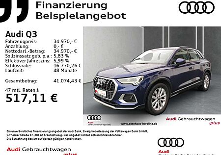 Audi Q3 35 TDI qu. Adv. S tronic *AHK*NAV+*GRA*R-CAM*