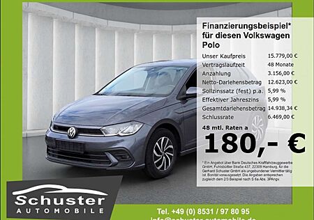 VW Polo Volkswagen VI Life 1.0TSI*LED ACC digCockp SHZ AppConn
