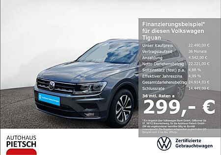 VW Tiguan Volkswagen 2.0 TDI IQ.DRIVE AHK ACC Navi Totwinkel