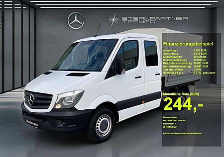Mercedes-Benz Sprinter 314 CDI Doka Pritsche Plane Klima