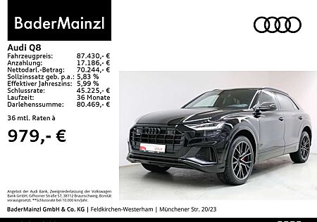 Audi Q8 60 TFSIe quattro Competition Plus S line Pano