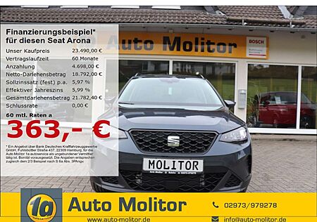 Seat Arona Style Edition 1.0 TSI EU6e digitales Cockpit LED S