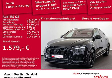 Audi RS Q8 RSQ8 4.0 TFSI qu. tiptr. AHK PDC 360°K NAVI B&O
