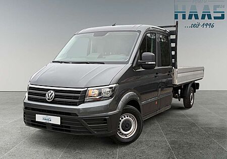 VW Crafter Volkswagen Pritsche 35 DOKA lang NAVI*APP*6-Sitzer!