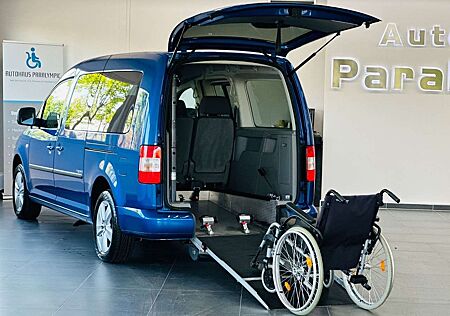 VW Caddy Volkswagen Maxi Life Team Behindertengerecht-Rampe